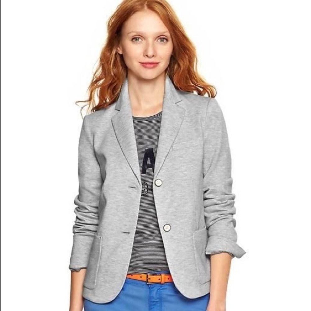 Gap, Academic Jersey blazer, EUC. Size 6